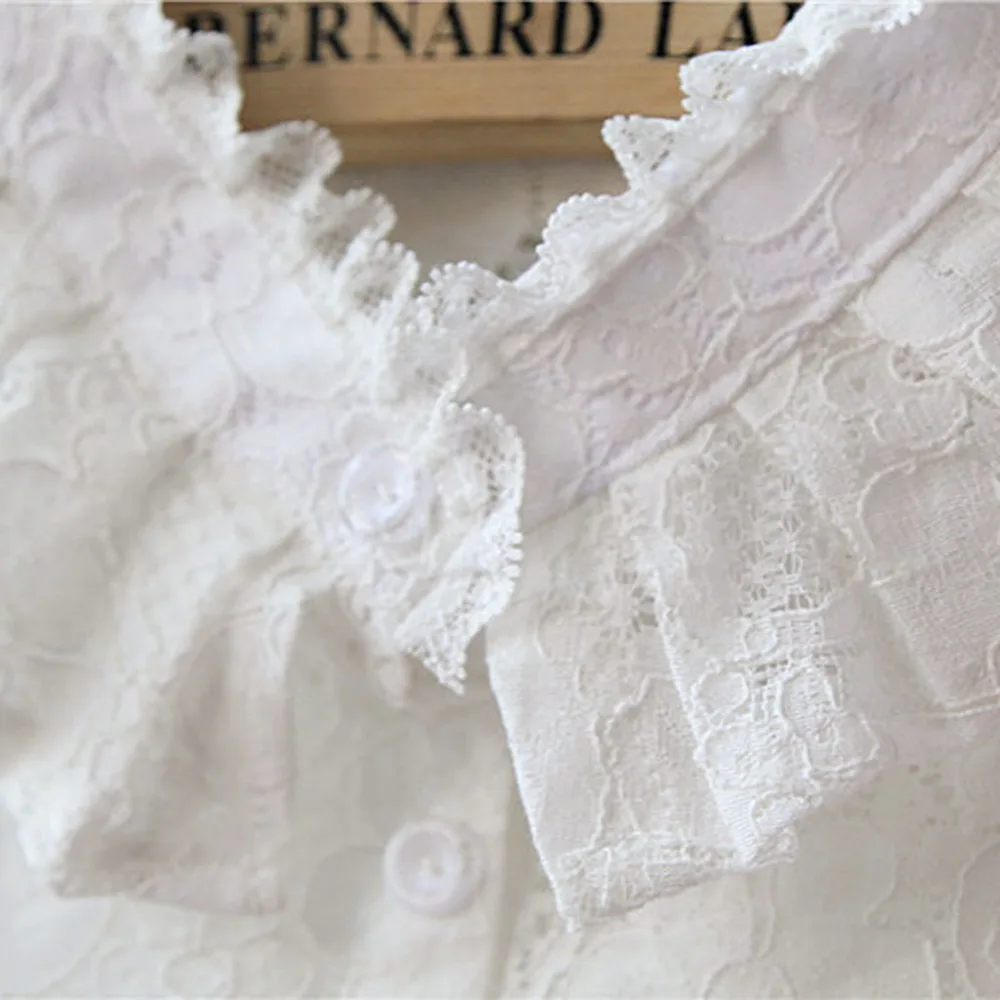 Женские Однотонная одежда детей Съемная шнуровка с лацканами колье-чокер