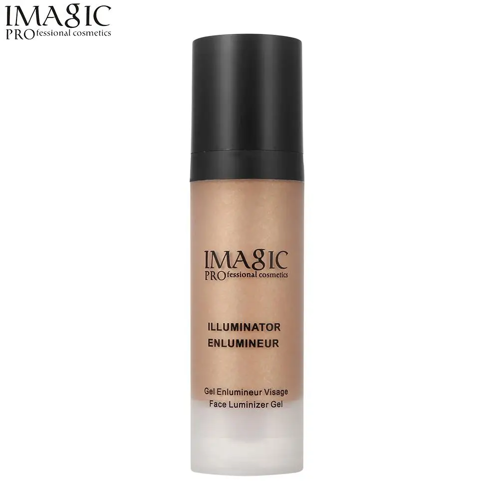 IMAGIC лицо золото Хайлайтер для макияжа Liquid Glow осветитель контура лица отбеливатель Glow Блеск жидкий текстовый маркер составляют - Цвет: 6