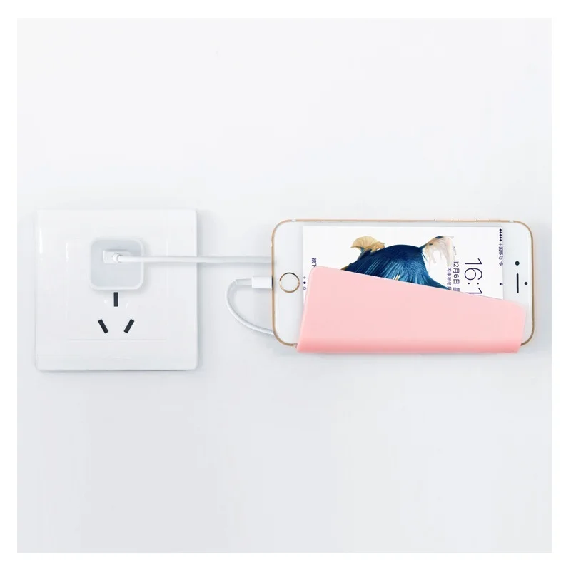 Мобильный телефон держатель Подставка для зарядки iPhone настенное крепление