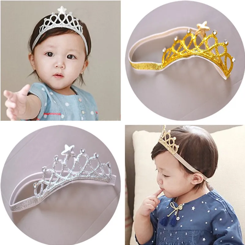Fashion Crown Baby Headband cute kawaii baby girl headband fasce capelli neonata hair accessories for kids | Детская одежда и