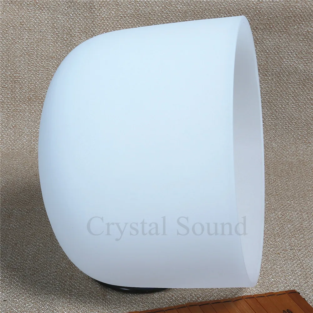 8 &quotПримечание C/D/E/F/G/A/B чакра Матовый Кварцевый Поющая чаша + красная роза сумка