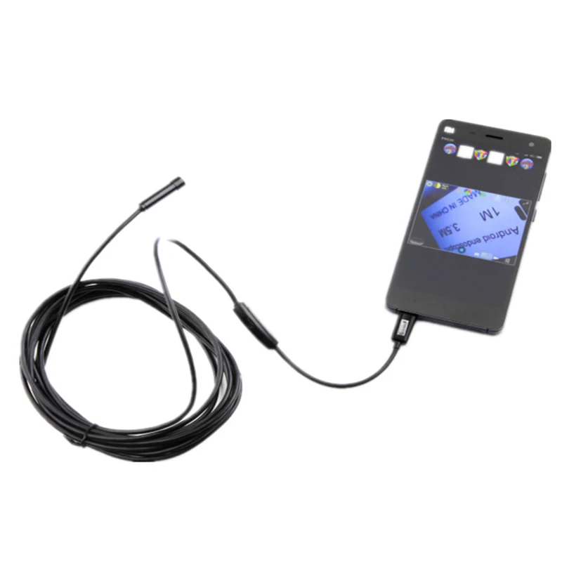 Conectar com Android Móvel com Aplicativo Shell e à Prova Câmera Intraoral Endoscópio Telefone Inteligente Gratuito Ip66 Diâmetro 5.5mm Módulo d’ Água