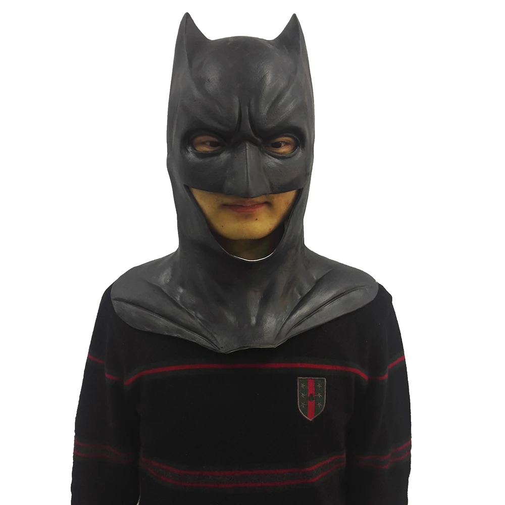 Бэтмен Маска для взрослых Хэллоуин Реалистичные анфас Латекс маска партии сайт