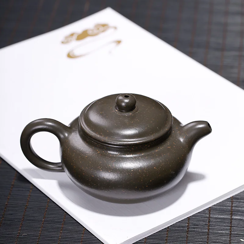 Wang Zhenxue Purple Sand Pot Ancient-like Raw Mine Celestial Clay All Hand-made Genuine National Arts and Crafts Teapot | Дом и сад