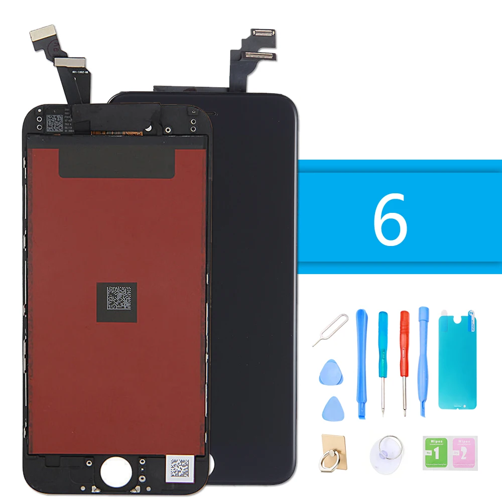 Для iPhone 6 ЖК дисплей с сенсорным экраном дигитайзер сборка для замена экрана