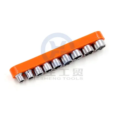 

Fixmee 9pc 1/4 Inch Drive Hex Bit Socket Set Socket wrench Set Wrench Adapter 5/6/7/8/9/10/11/12/13mm