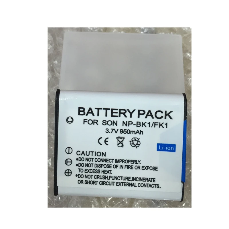 NP-BK1 NPBK1 литиевые батареи NP BK1 Аккумулятор для цифровой камеры Sony S750 S780 S950 DSC-S980 W180 |