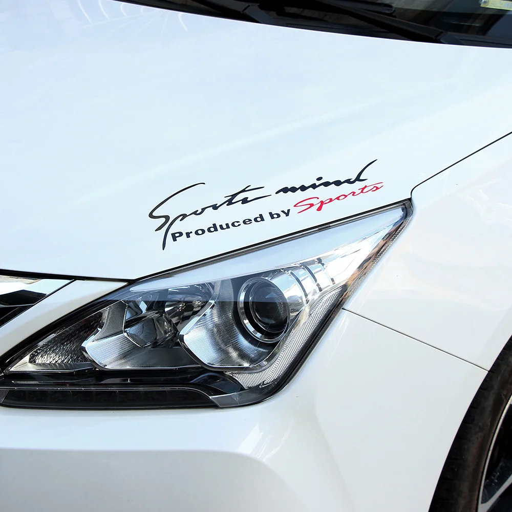 Автомобильные наклейки отражающая лампа для бровей привлекательные спортивные