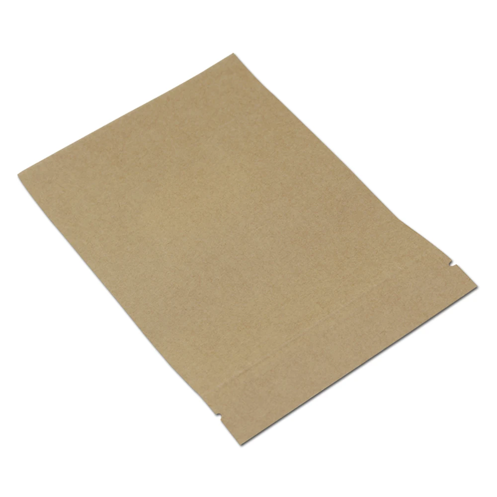 Оптовая цена Дой пак пакет для Хранения Сахара кофе коричневый из крафт бумаги