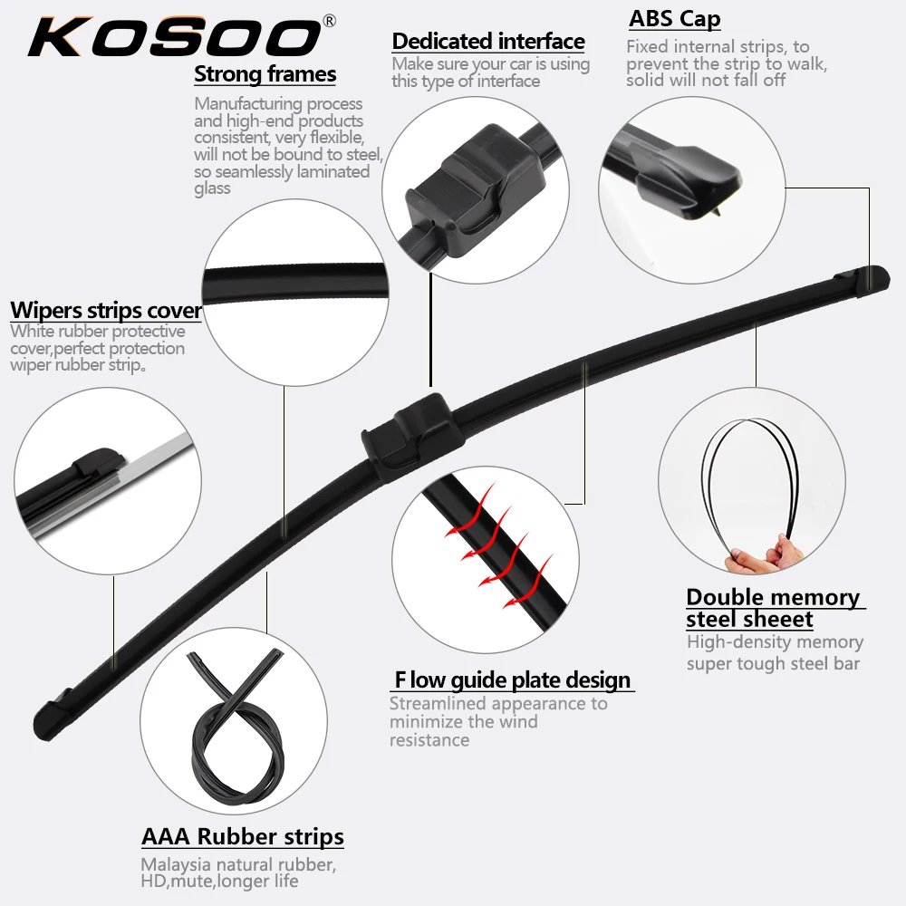 Стеклоочистители для Peugeot 407 (2004 ) 28 + дюймов 2 шт.|windshield blades|wiper bladecar wiper blade |