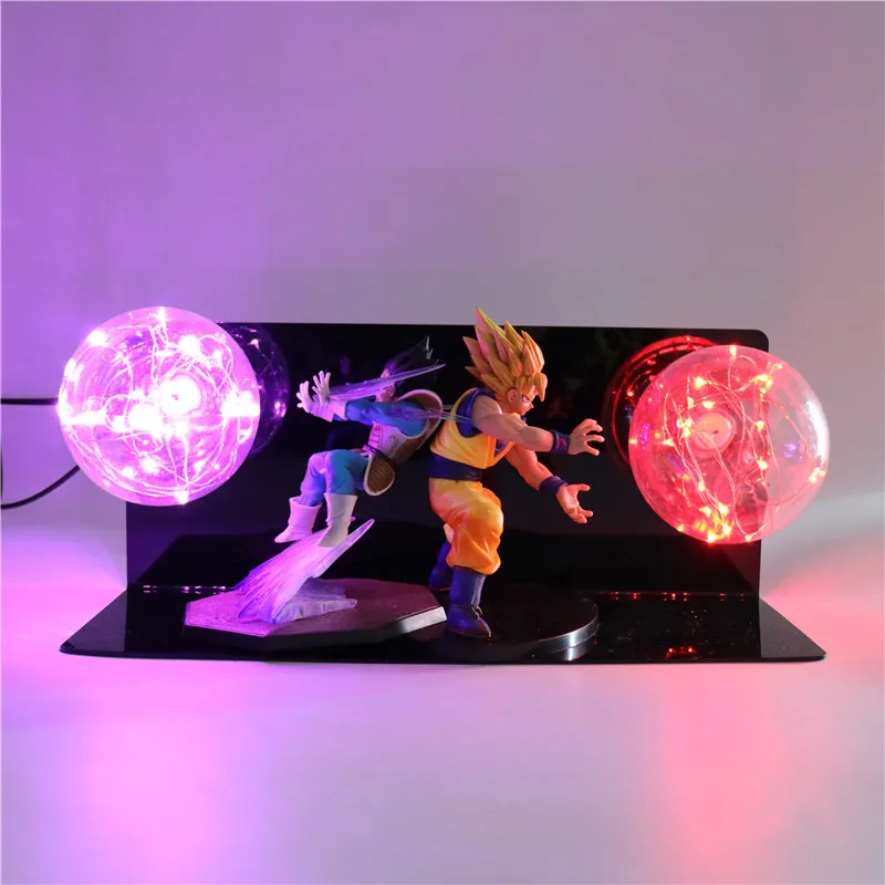 Dragon Ball Z Фигурки Гоку отец Веджета супер сайян борется вместе Kamehameha аниме