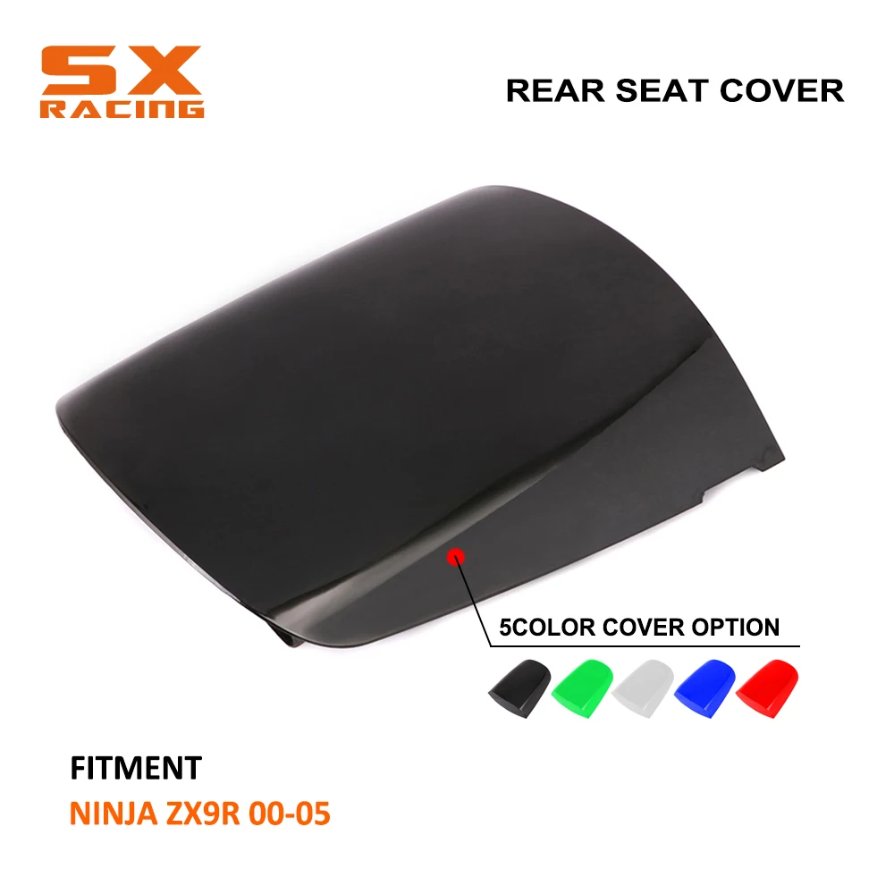 

Motorbike High Quality ABS Plastic Colorful Rear Seat Cover Cowl For KAWASAKI Ninja ZX9R ZX-9R 2002 2003