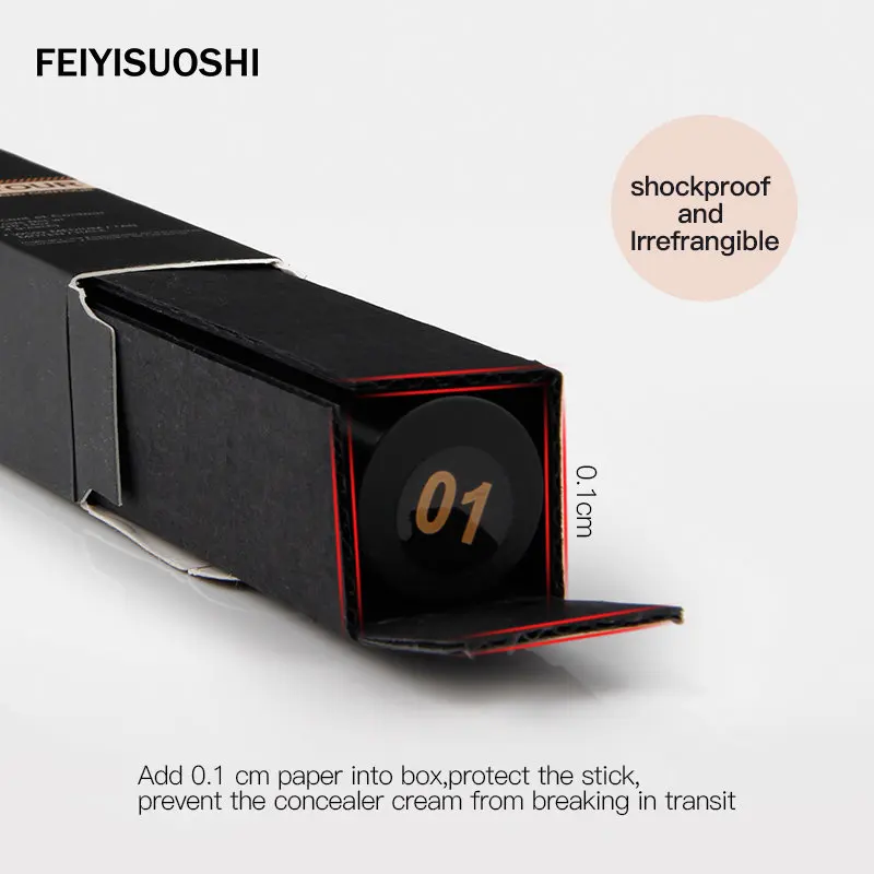 FEIYISUOSHI хайлайтер 5 цветов 3D консилер для лица кремовый Блестящий палочка
