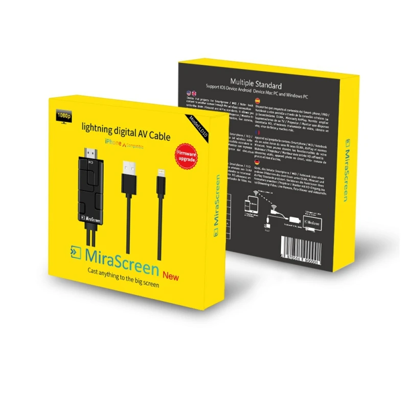 HDMI ключ ТВ палка 2 4G 1080P HD поддержка Miracast Airplay DLNA Play Google для IPhone 8 X серии iPad проектор