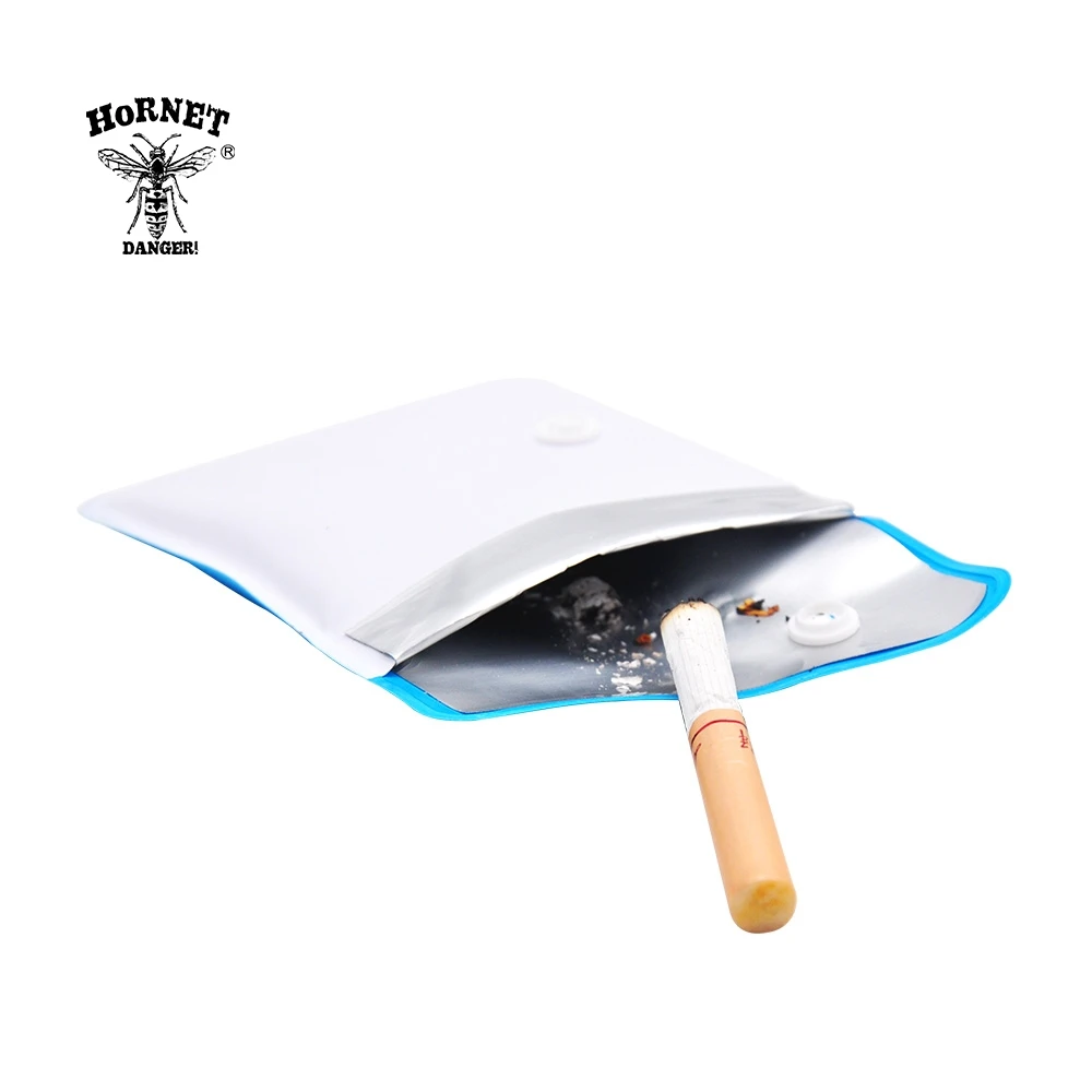 HORNET мини ПВХ Алюминиевая фольга пепельницы для сигарет сумка питьевой карманный размер пепельница для наружного курения сигарета пепельница