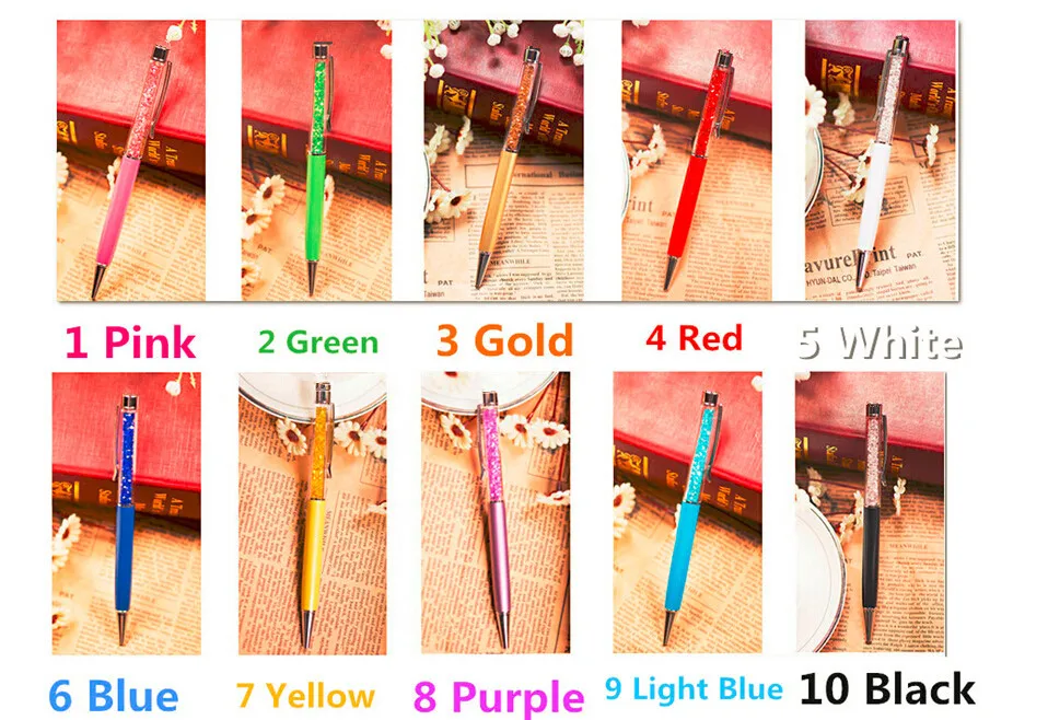 Хрустальная шариковая ручка вместо фонтана органайзер для ручек карандашей и