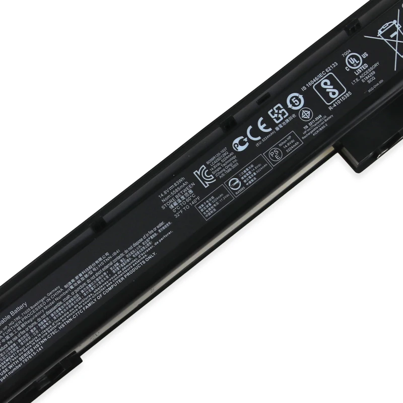 Kede 14 8 V 83wh AR08XL AR08 Аккумулятор для ноутбука HP ZBook 15 17 G1 G2 HSTNN-IB4H 707614-141 | Компьютеры и
