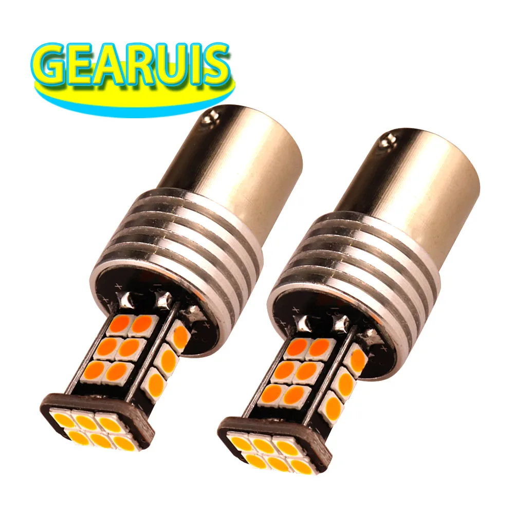 Супер яркий P21 P21/5 W 1156 BA15S 24 SMD 3030 3W 0.25A LED 1157 BAY15D Автомобильный задний тормоз сигнал