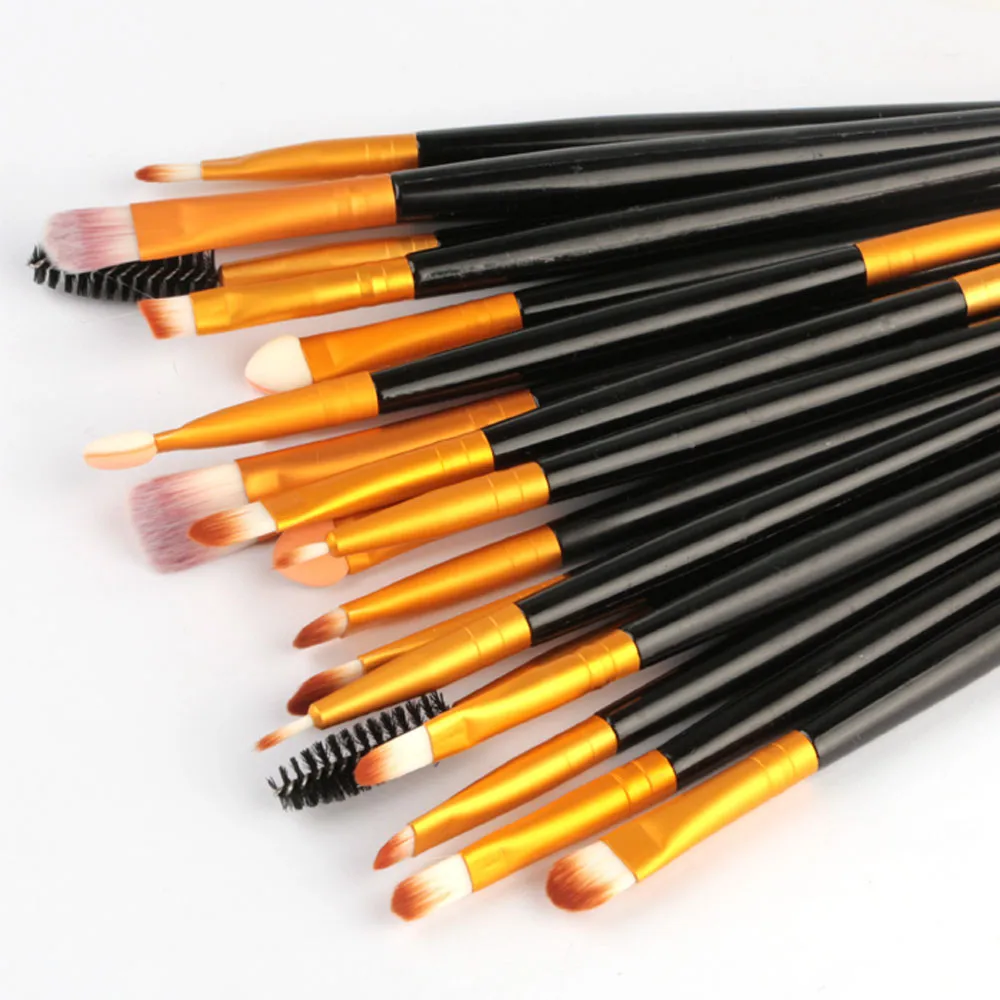OutTop 20pcs/set Makeup Brush Set tools Make-up Toiletry Kit Wool Make Up 6A18 Drop Shipping | Красота и здоровье