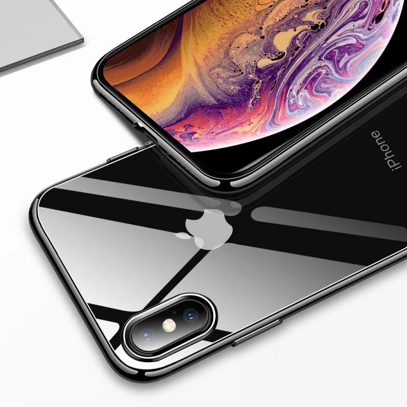 Новый ультратонкий чехол для телефона идеально подходит iPhone XS MAX горячая