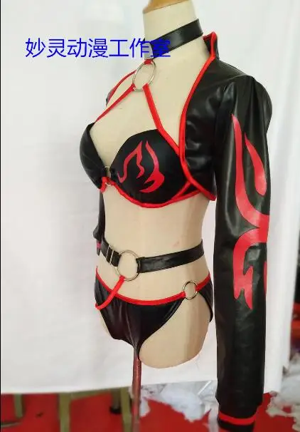 

Anime Hot Game Fate Grand Order FGO Jeanne d'Arc (Alter) Swimsuits Cosplay Costume Woman Set