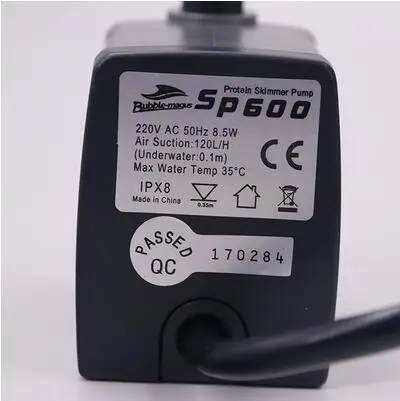 Bubble-Magus Rock SP600 SP1000 SP2000 SP4000 SP6000 скиммер для протеина сменный циркуляционный насос авторизованный дилер - Цвет: SP-600 skimmer pump