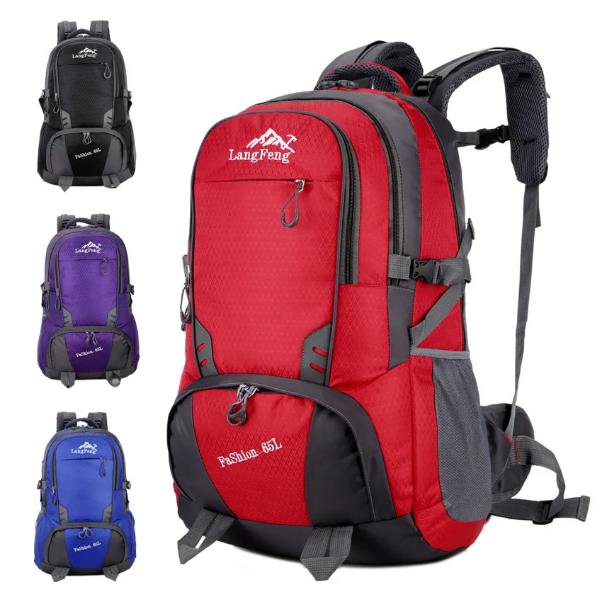 

2019 Brand Stylish Large Capacity 65L Travel Backpack Male Luggage Shoulder Computer Backpack Men Functional Versatile Bag