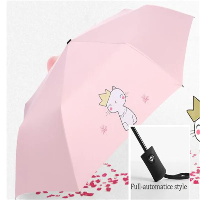 Wind Resistant Folding Automatic Umbrella Rain Women Auto Luxury Big Windproof Men's business umbrella10K Parasol | Дом и сад