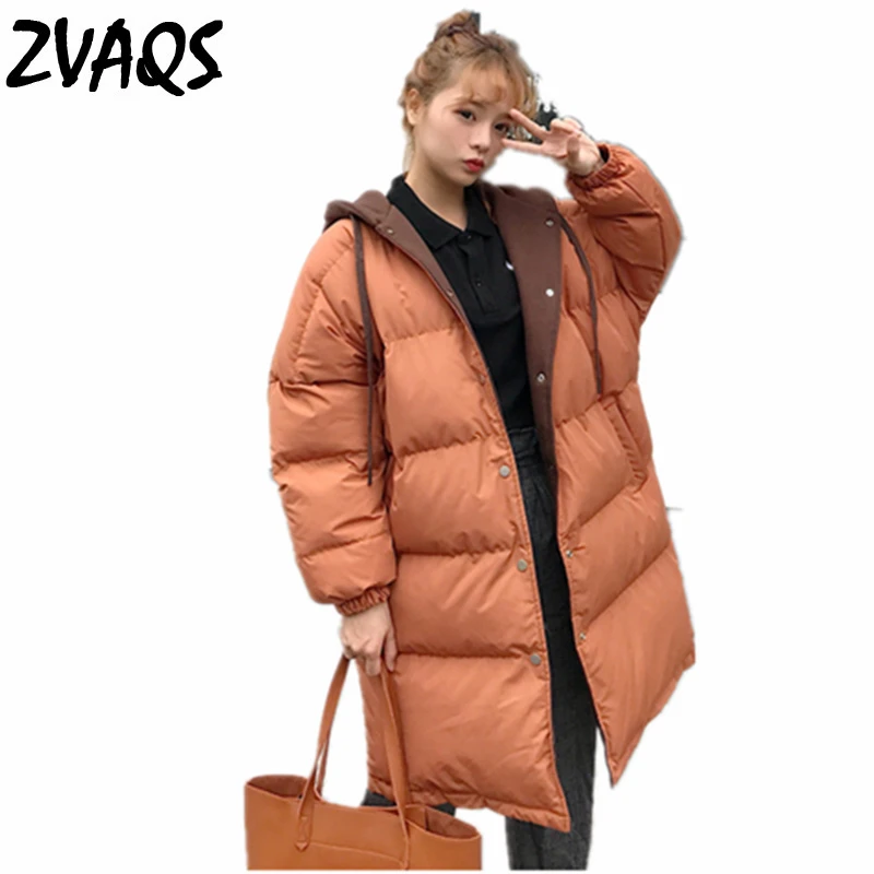 ZVAQS 2020 Новая модная теплая специальная куртка корейский хлопок ледяной медведь
