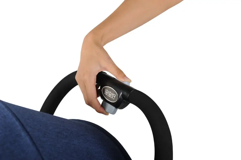 

Stroller Shock Absorber Light Folding Stroller can St Flat Can be on the Plane Baby Stroller