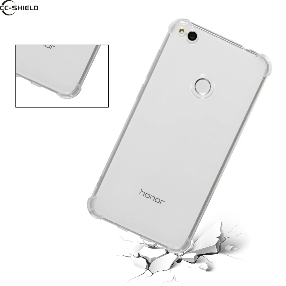 Мягкий чехол для Huawei Honor 8 Lite PRA-TL10 ультратонкий прозрачный силиконовый из ТПУ Honor8
