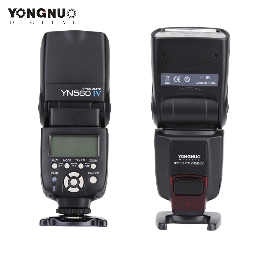 Вспышка YONGNUO Speedlite YN 560 III IV для цифровых зеркальных камер Nikon Canon Olympus Pentax