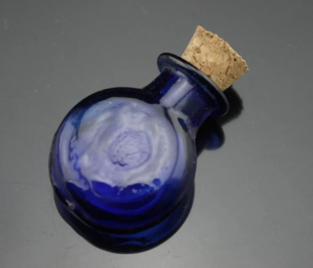 5 шт. круглые ярко синие мини фотообои с пробкой и крючком|bottle with stopper|bottle vialbottles vials