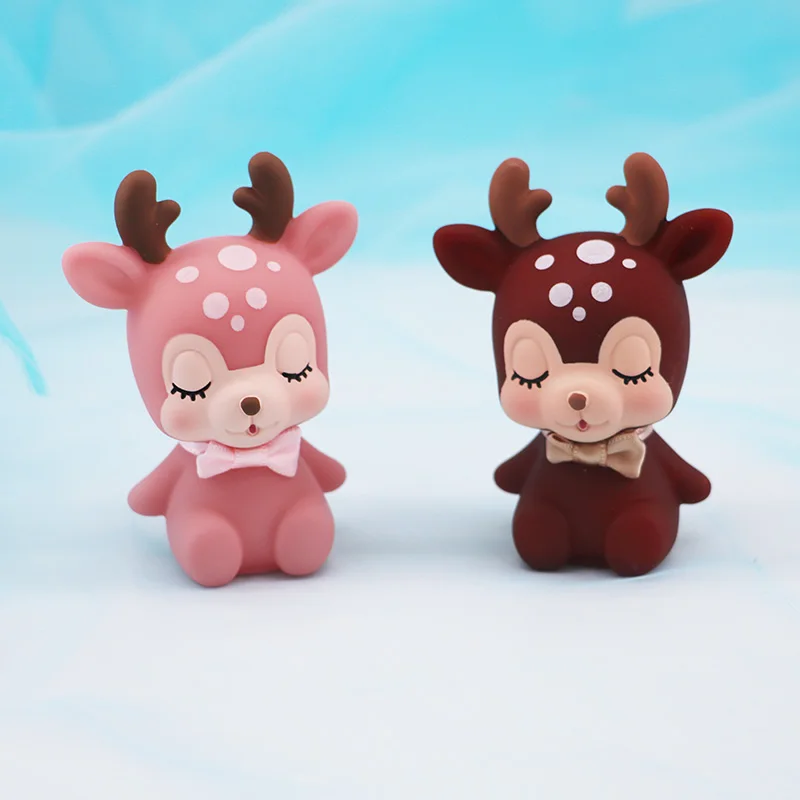 Sika budding pet олень украшение для дома День Рождения выпечки кукла подарок