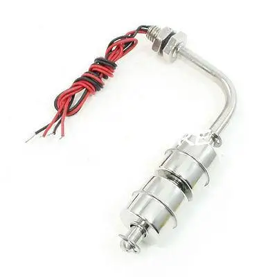 

4.5" 115mm Vertical Length Liquid Water Level Sensor 2 Floaters Floating Switch