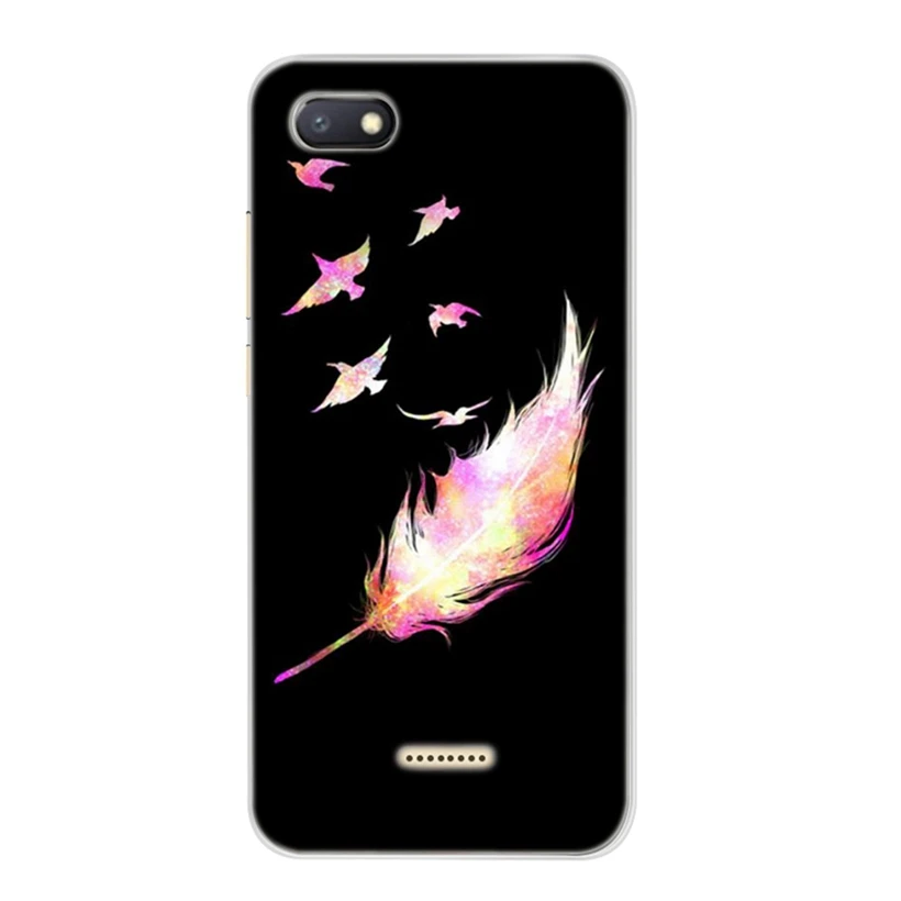 Case for Xiaomi Redmi 6A 4X Note 3 Mi A1 4 Pro 4A 5 6 pro 5A Feather Cover Silicone Phone Tpu Funda Coque E191 |