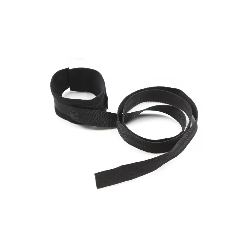 Нейлоновые черные повязки на глаза рандомные наручники легинсы набор бандажных