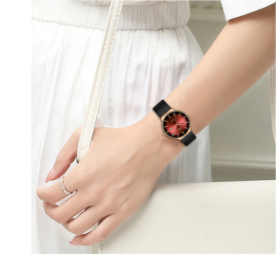 Montre Femme LIGE новые роскошные женские часы модные простые часы женские с сетчатым ремешком Кварцевые часы Женские часы Relogio Feminino