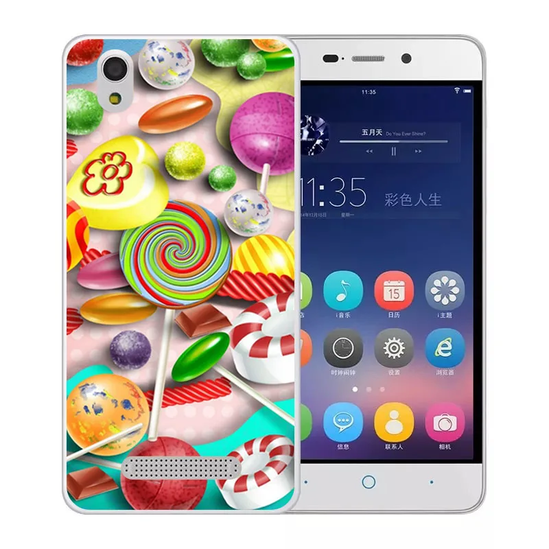 Чехол для zte blade x3 d2 силиконовая Мягкая задняя крышка из ТПУ с буквенным рисунком