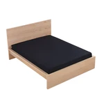 Простыня Dreamworld однотонная из 100% полиэстера, простыня из полиэстера на эластичной резинке, искусственное постельное белье, 140 см x 200 см