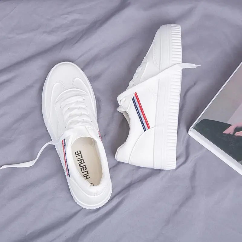 Women shoes fashion spring flats lace up ladies woman sneakers tenis feminino casual | Обувь