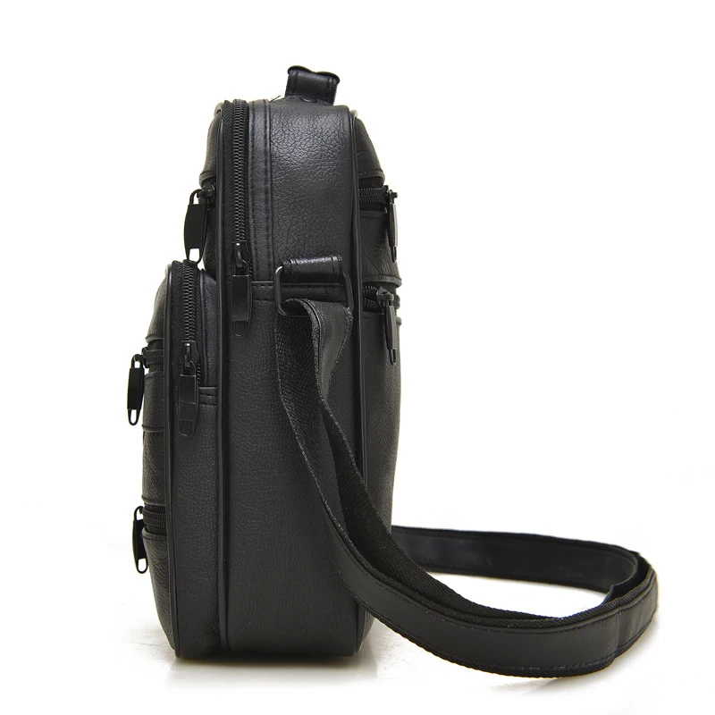 Сумка для Для мужчин сумки на ремне из натуральной кожи лоскут мужские через