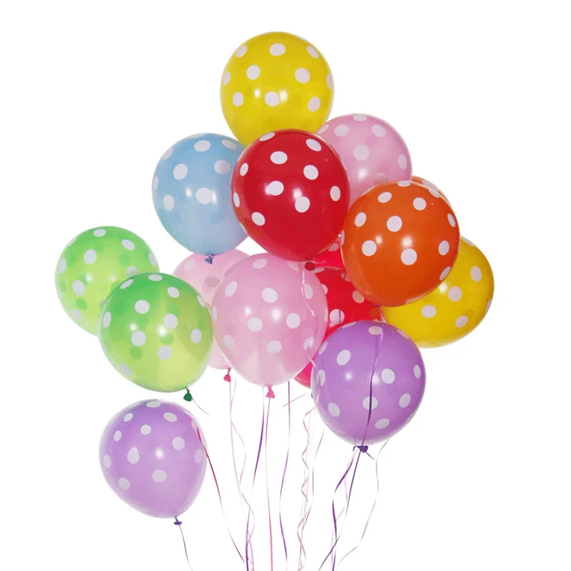 10 шт божья коровка черный красный горошек латексные шары globos Вечеринка день