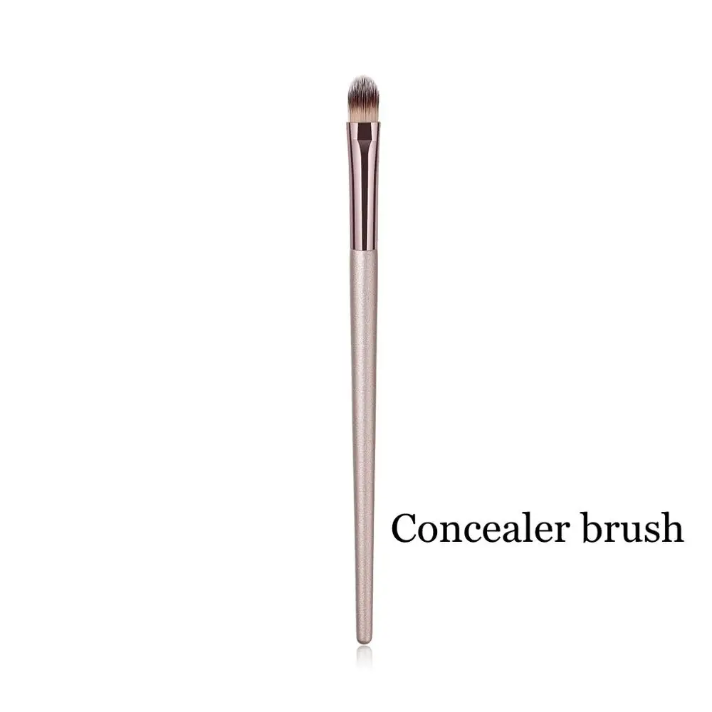 Concealer brush 1 шт. Горячая набор кистей для макияжа, косметическая пудра для бровей, теней, наборы кистей, косметические инструменты - Handle Color: Concealer brush