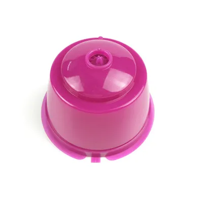 red 1 шт. Применение 50 раз 8 цветов многоразового Dolce Gusto Кофе Капсула Nescafe dolce gusto многоразового пользования капсулы dolce Gusto капсулы - Цвет: red