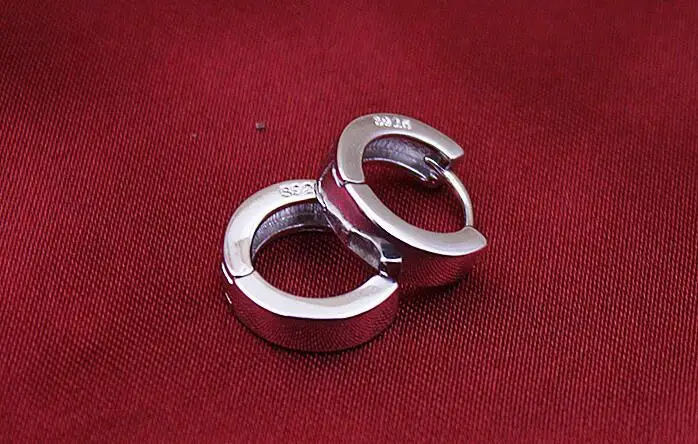 Женские серьги кольца из серебра 925 пробы|fashion hoop earrings|hoop earringswomen earrings |