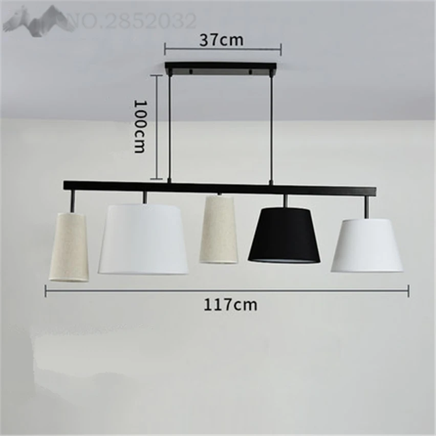 Скандинавская люстра JW _ в американском деревенском стиле современное простое
