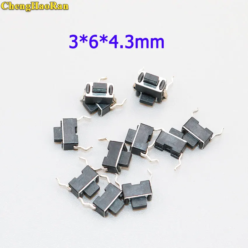 ChengHaoRan 10pc3*6*4.3 LCD Monitor Keyboard DIP Touch Button Car Remote Control Key Switch board Liquid Crystal 3x6x4.3 H | Обустройство