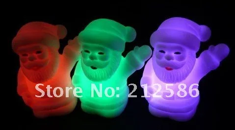 Праздничная распродажа с батареей дед мороз из светодиодов дети ночник