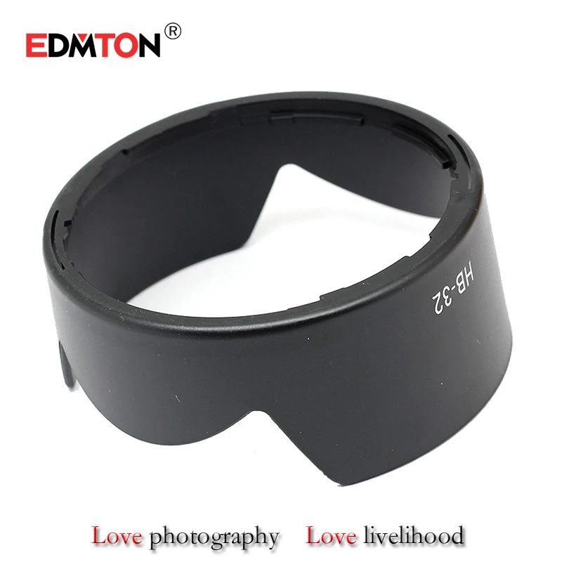EDMTON HB-32 67mm HB 32 HB32 Lens Hood Reversible Camera Accessories for Nikon D90 D5200 D7000 D7100 D5100 18-105mm 18-140mm | Электроника